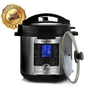 6-Quart Stainless Steel Electric Digital Pressure Cooker