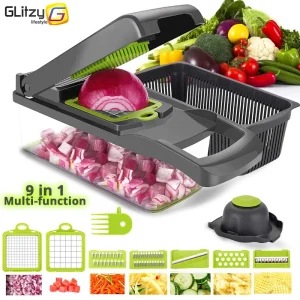 Multifunctional Chopper/Grater/Cutter/Slicer/Shredder